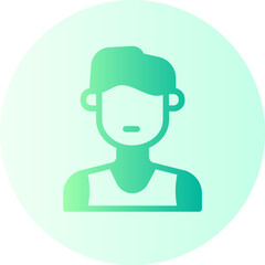 Runner  gradient icon