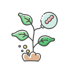 biology plant icon, biology plant vector illustration-simple illustration of biology plant, perfect for biology plant logos and icons