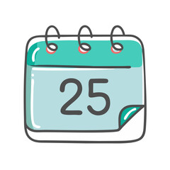 calendar icon, calendar vector illustration-simple illustration of calendar, perfect for calendar logos and icons