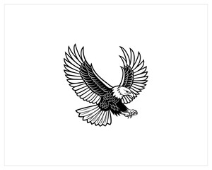 Eagle Tattoo stock, Eagle Tattoo Vector Art, Icon Free SVG Download