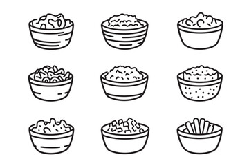 Simple Mac and Cheese Icon Design