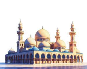 Fototapeta premium mosque most famous mosque al aksa