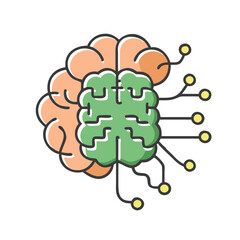 edge ai icon, edge ai vector illustration-simple illustration of edge ai, perfect for edge ai logos and icons