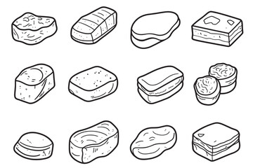 Mechanical Clock Minimalist Ultra Line Art