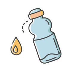 hydration icon, hydration vector illustration-simple illustration of hydration, perfect for hydration logos and icons