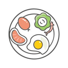 keto diet icon, keto diet vector illustration-simple illustration of keto diet, perfect for keto diet logos and icons