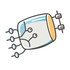 logic gate icon, logic gate vector illustration-simple illustration of logic gate, perfect for logic gate logos and icons