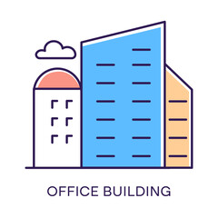 Office Building – Structure Representing Corporate Work Environment