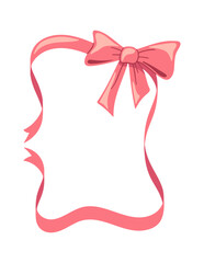 Bow frame hand drawn message