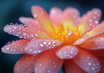 Fototapeta premium Elegant Pink Water Lily Phone Wallpaper – Dewy Floral Aesthetic in Soft Focus | Vertical HD Mobile Background