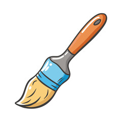 paintbrush icon, paintbrush vector illustration-simple illustration of paintbrush, perfect for paintbrush logos and icons