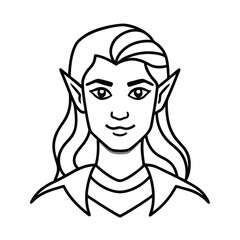 elfie icon on white background