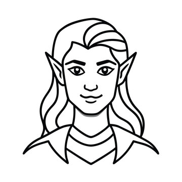 elfie icon on white background