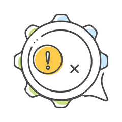 status update icon, status update vector illustration-simple illustration of status update, perfect for status update logos and icons