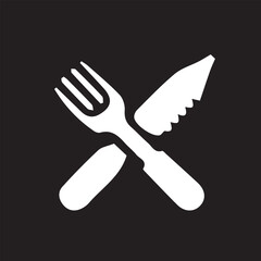 Spoons & Knife Dining Tools Accessories Icon in Vector Art