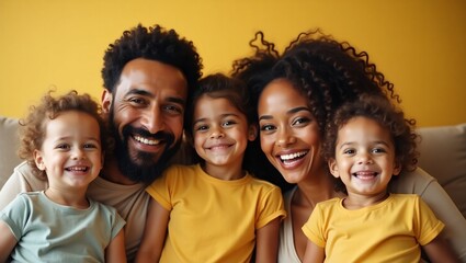 Obraz premium A Happy Family Portrait