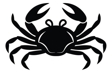 crab isolated on white background