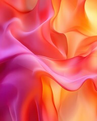 Obraz premium Dynamic abstract design with flowing, vibrant hues.