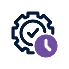 effective dual tone icon. Sleek and modern vector icon for websites, mobile apps, marketing materials, and corporate design. Fully scalable and ready to use.