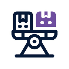 stable dual tone icon. Sleek and modern vector icon for websites, mobile apps, marketing materials, and corporate design. Fully scalable and ready to use.