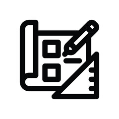 sketch line icon. Clean and minimalist vector icon for websites, mobile apps, presentations, and logos. Fully scalable and customizable for any project.
