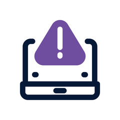 error dual tone icon. Sleek and modern vector icon for websites, mobile apps, marketing materials, and corporate design. Fully scalable and ready to use.