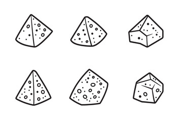 Party Hat Icon Minimalist 2D Design