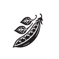 Pea Icon in Vector Art