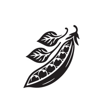 Pea Icon in Vector Art
