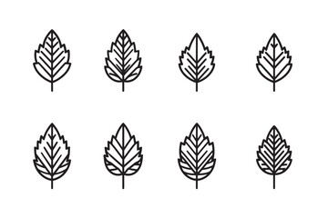 Pepperoni Icon Minimalist Line Art Style