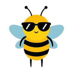 Beautiful Bees vector, Illustrations and icon
