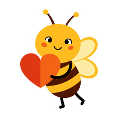 Beautiful Bees vector, Illustrations and icon