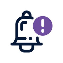 notification dual tone icon. Sleek and modern vector icon for websites, mobile apps, marketing materials, and corporate design. Fully scalable and ready to use.