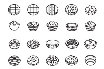 Iconic Minimalist Pie Chart Symbol