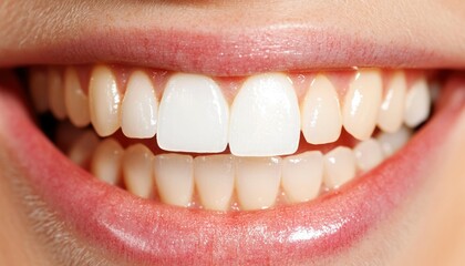 Healthy smile, pearly whites