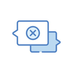Delete  Icon vector stock illustration