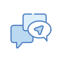 Paper Plane Icon vector stock illustration