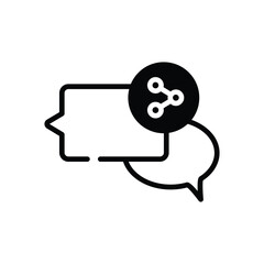 Share  Icon vector stock illustration