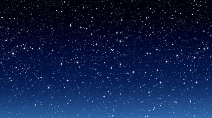 Fototapeta premium A star-studded night sky, dense with twinkling celestial bodies.