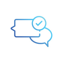 Check Sign Icon vector stock illustration