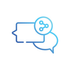 Share  Icon vector stock illustration