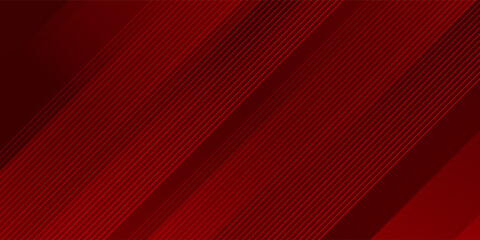Simple background with gradient red color. Copy space with minimal dark red background.