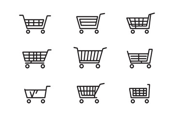 Shovel icon ultra minimalist line art