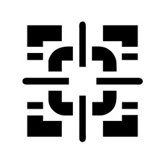 Obraz premium pompebled glyph flat vector icon