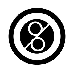 pool   ball glyph flat vector icon