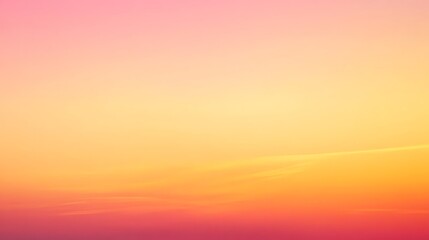 Obraz premium Soft, pastel sunset hues across a tranquil sky.