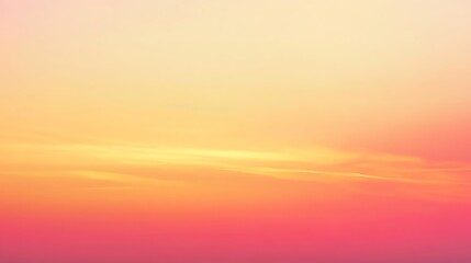 Obraz premium Pastel sunset sky with soft, diffused colors.