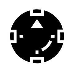 glyph flat vector icon