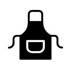 apron icon  flat vector icon