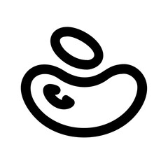 legumes icon  flat vector icon